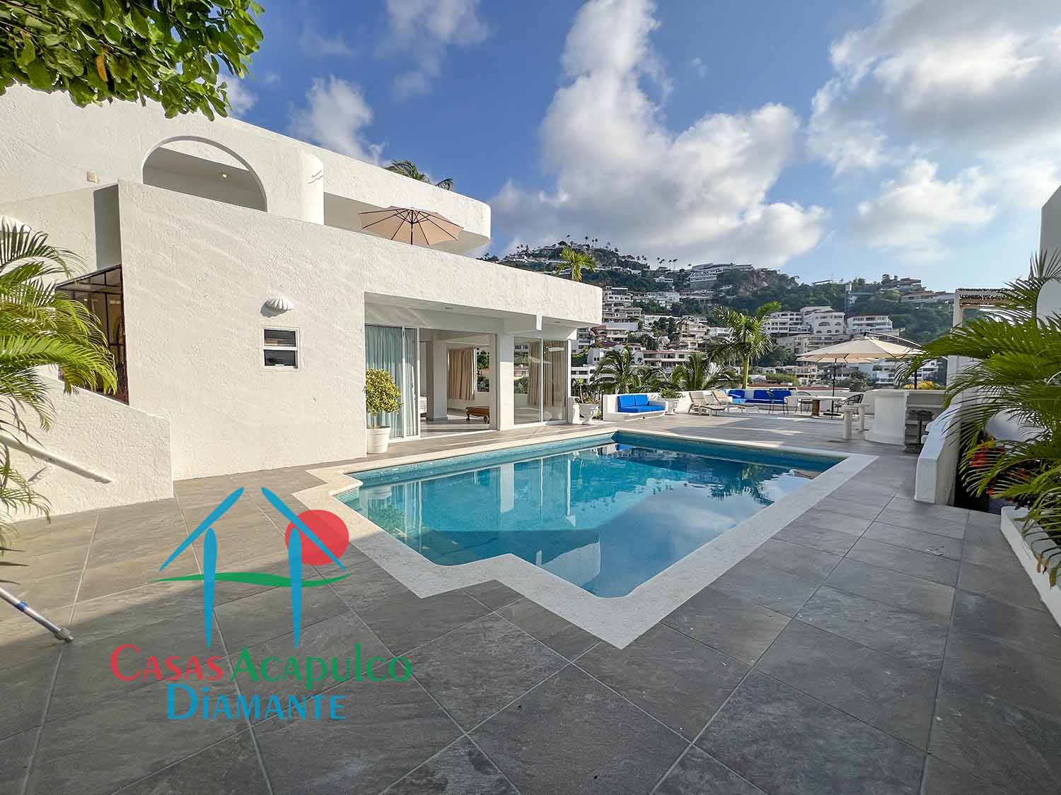 Villa Judith - Terraza y alberca 4 Villa Judith - Terraza y alberca 4